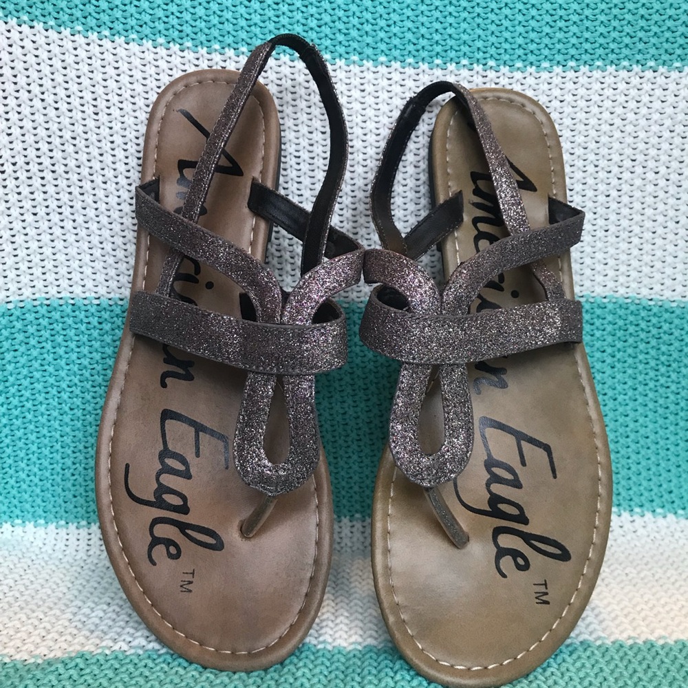 Glitter sandals